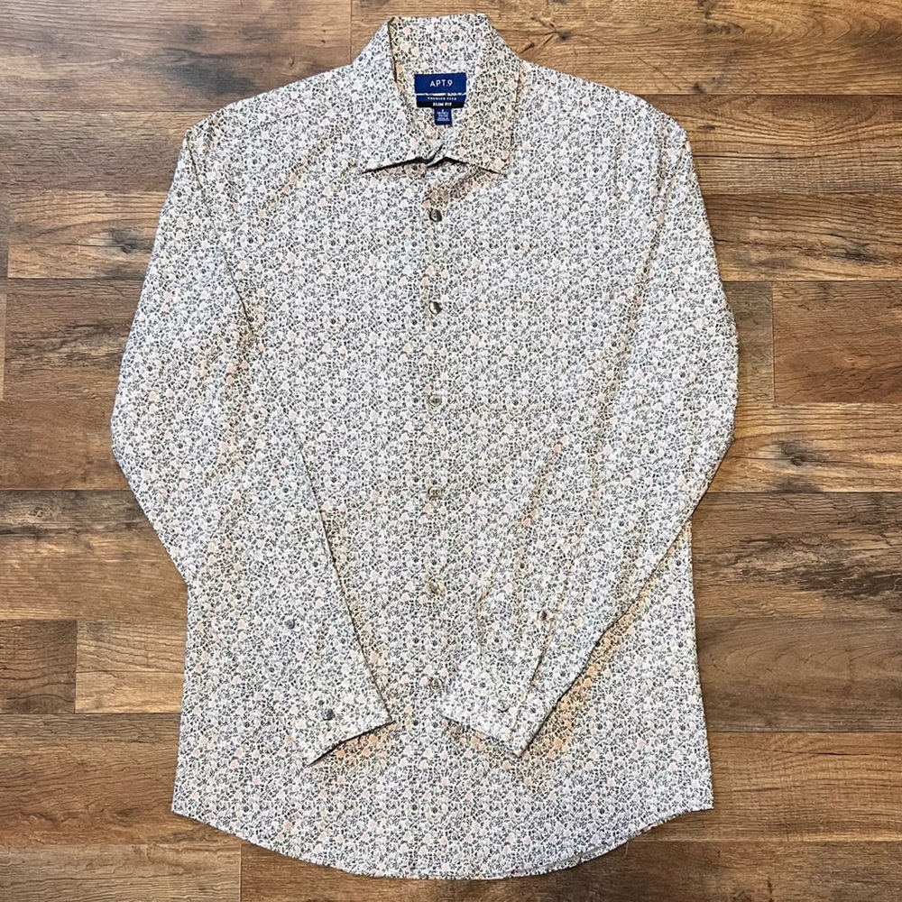 APT.9 | Button Down Dress Shirt